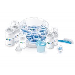 Set de regalo esencial completo con esterilizador AVENT libre de BPA